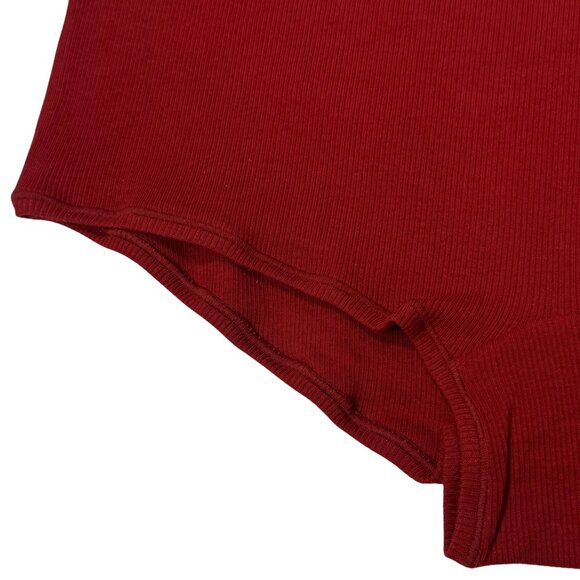 SKIMS Cotton‎ Rib Boy Shorts Brick XL - Picture 5 of 9